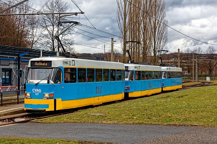 50 Jahre Tatrabahnen in Chemnitz 1969 - 2019