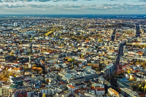 Blick vom  Berliner Fernsehturm